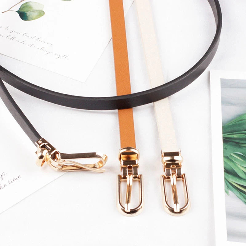 Thin Waistband Pin Buckle Adjustable Belt (FREE SHIPPING)
