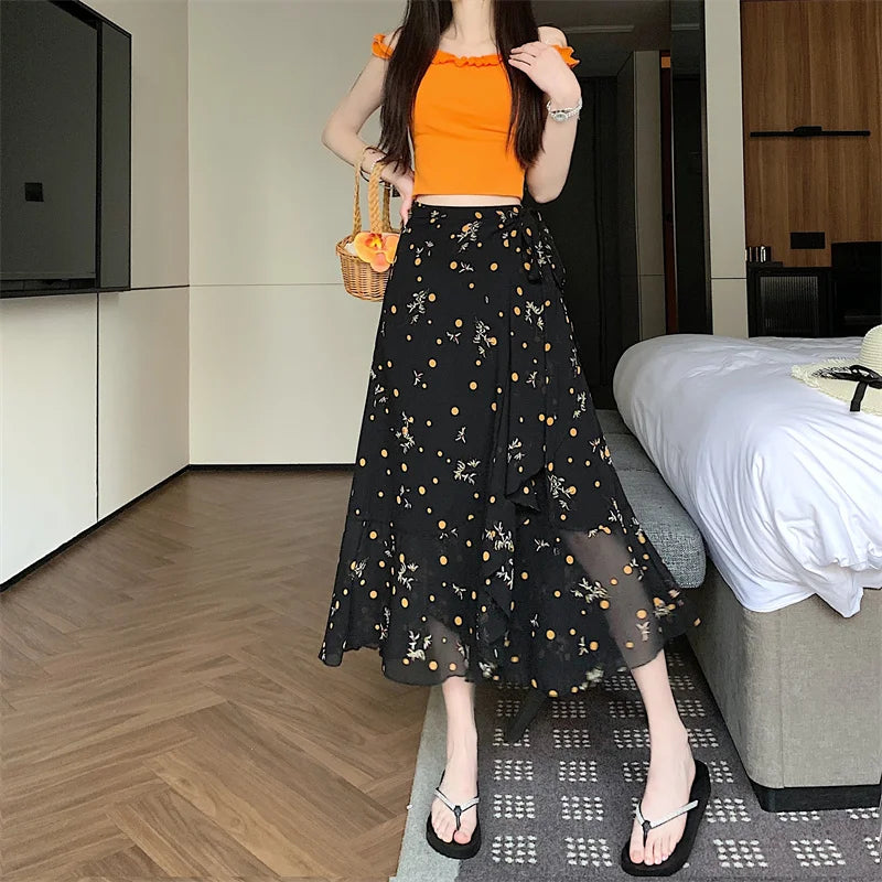Women's Beach Wrap Skirt – 49 Colors & Prints, Lightweight Summer Essential
