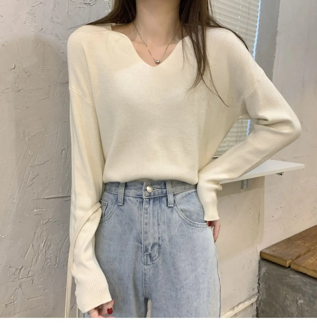 Autumn/Winter V Neck Sweater For Women (FREE SHIPPING)