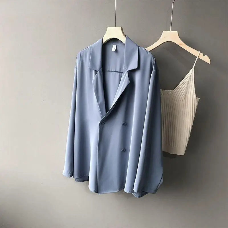 Casual Sunscreen Oversize Blazer For Women (FREE SHIPPING)