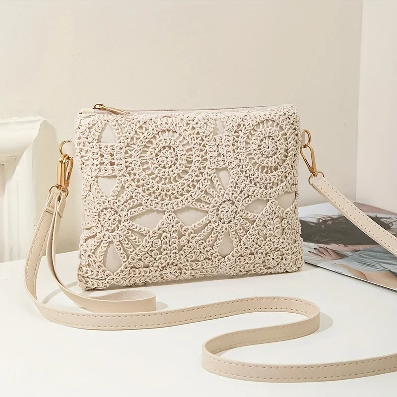 Versatile Crossbody Crochet Bag, (FREE SHIPPING)
