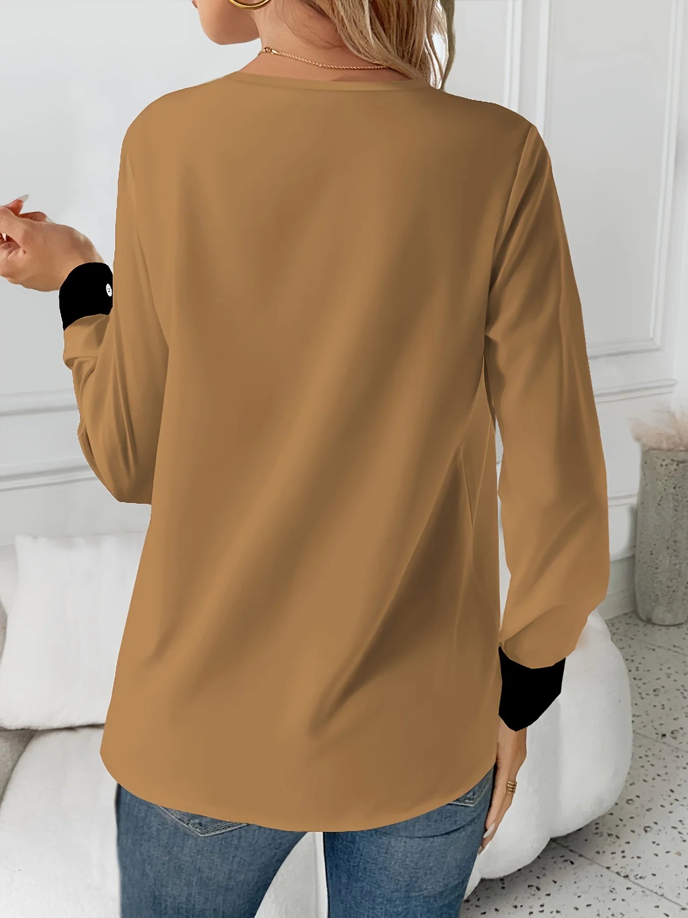 Elegant long Sleeve Woman's Shirt (FREE SHIPPING)