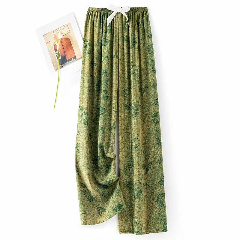 Women's Casual Wide-Leg Pants – 36 Colors & Prints to Choose From