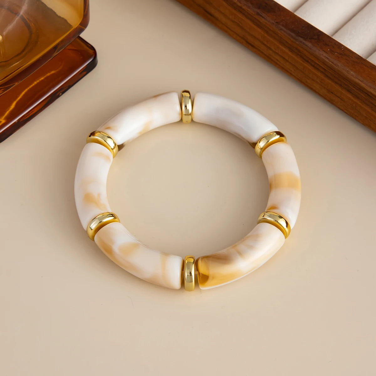 Bohemian Beaded Elastic Bangle Bracelet 10 colors (FREE SHIPPING)