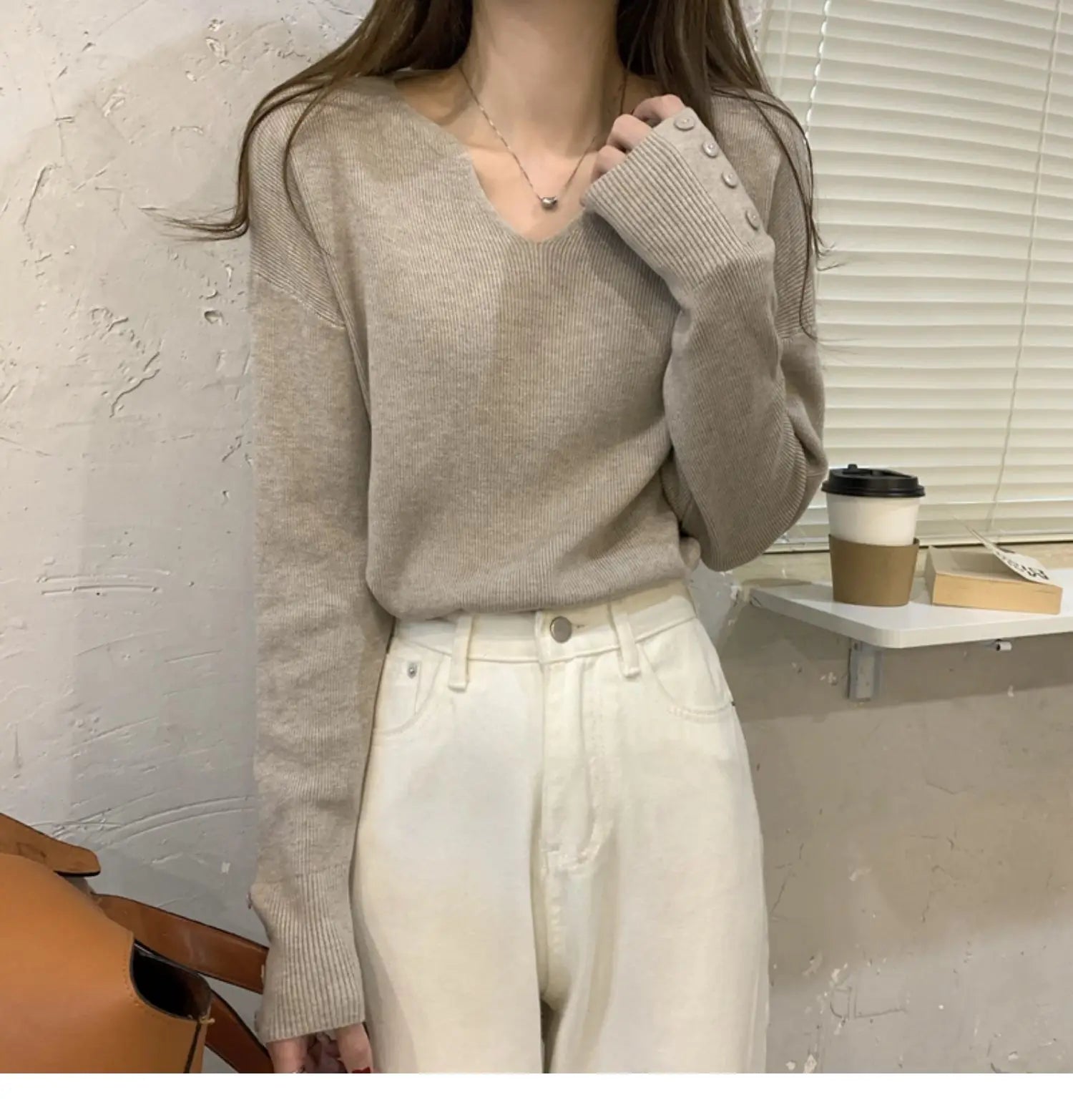 Autumn/Winter V Neck Sweater For Women (FREE SHIPPING)