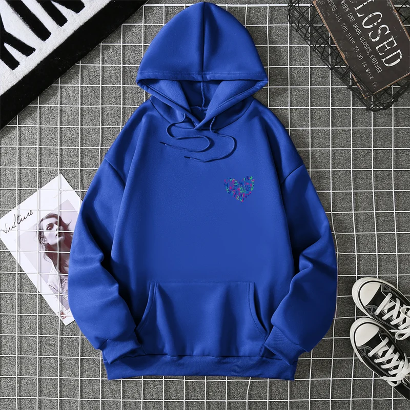 Women's Love Graphic Hoodie – Soft, Cozy & Sweet Printed Sweatshirt