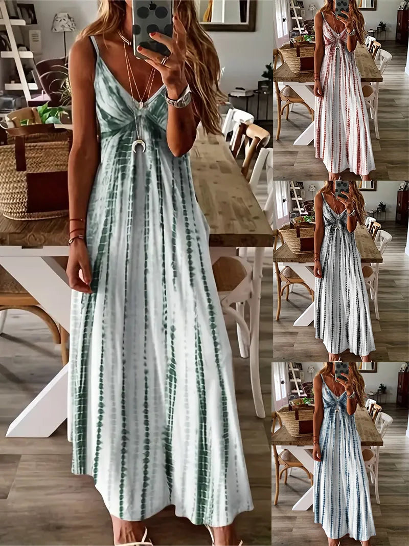 Sexy Graphic Print Maxi Dress (FREE SHIPPING)