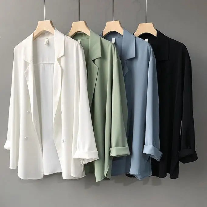 Casual Sunscreen Oversize Blazer For Women (FREE SHIPPING)