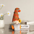 Fall Gnome Pumpkin Maple Sunflower Harvest