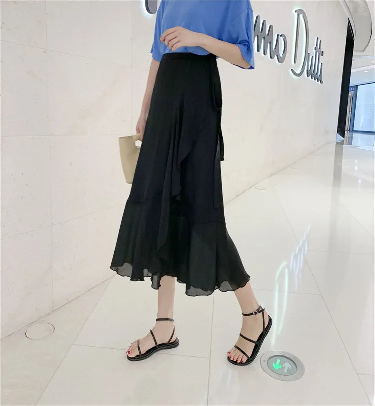 Women's Beach Wrap Skirt – 49 Colors & Prints, Lightweight Summer Essential