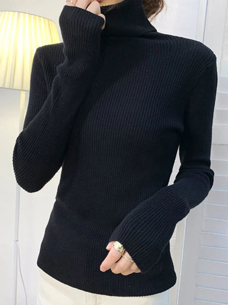 Women's Fall Turtleneck Sweater – Cozy, Classic, Cold-Weather Essential
