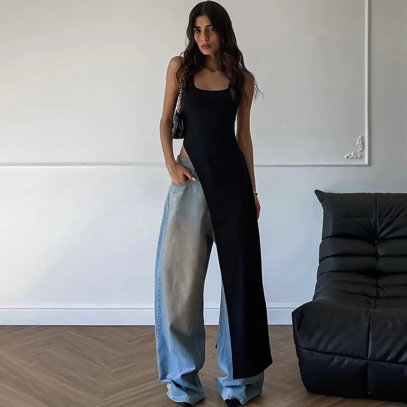 Sexy Side High Split Midi Dress (FREE SHIPPING)