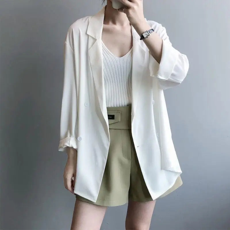 Casual Sunscreen Oversize Blazer For Women (FREE SHIPPING)