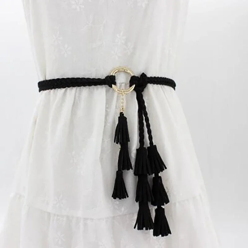 Women's Boho Braided Tassel Belt (FREE SHIPPING)