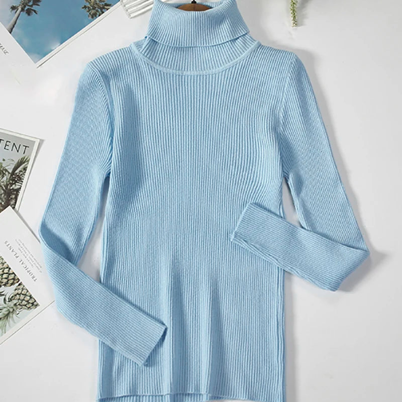 Women's Fall Turtleneck Sweater – Cozy, Classic, Cold-Weather Essential