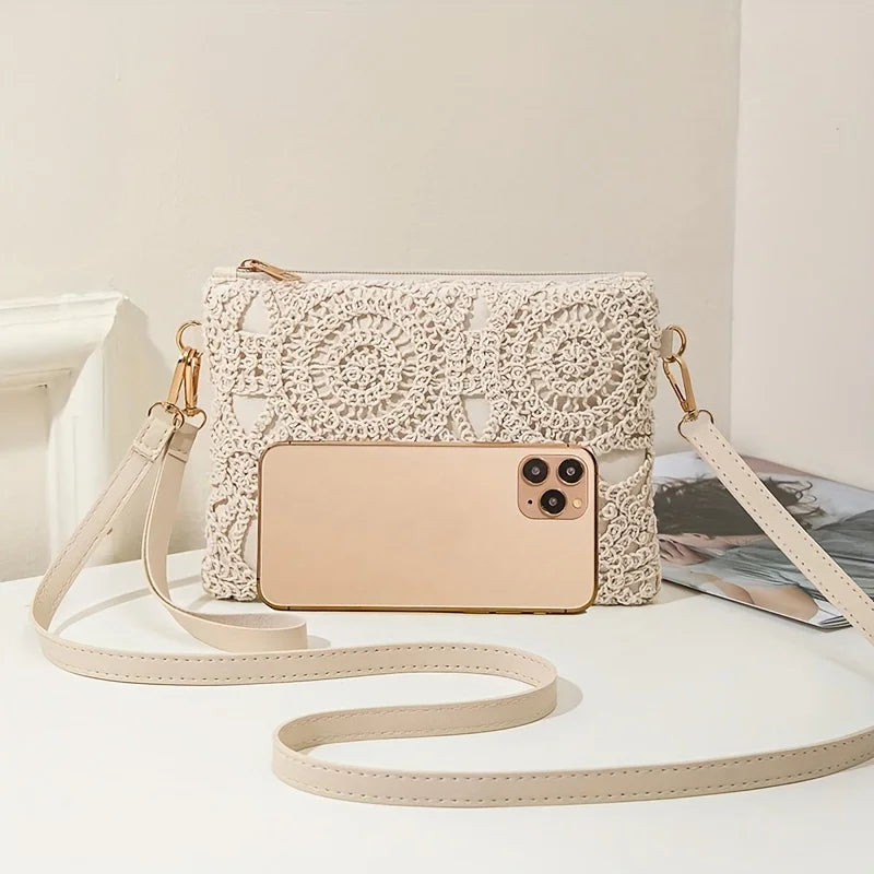 Versatile Crossbody Crochet Bag, (FREE SHIPPING)