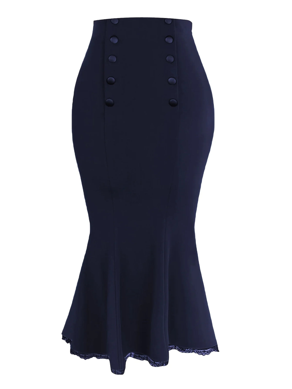 Women's Lace Pencil Mermaid Skirt – Work-Ready, Elegant & Figure-Flattering