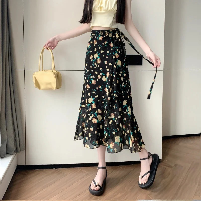 Women's Beach Wrap Skirt – 49 Colors & Prints, Lightweight Summer Essential