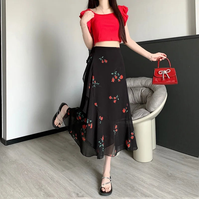 Women's Beach Wrap Skirt – 49 Colors & Prints, Lightweight Summer Essential