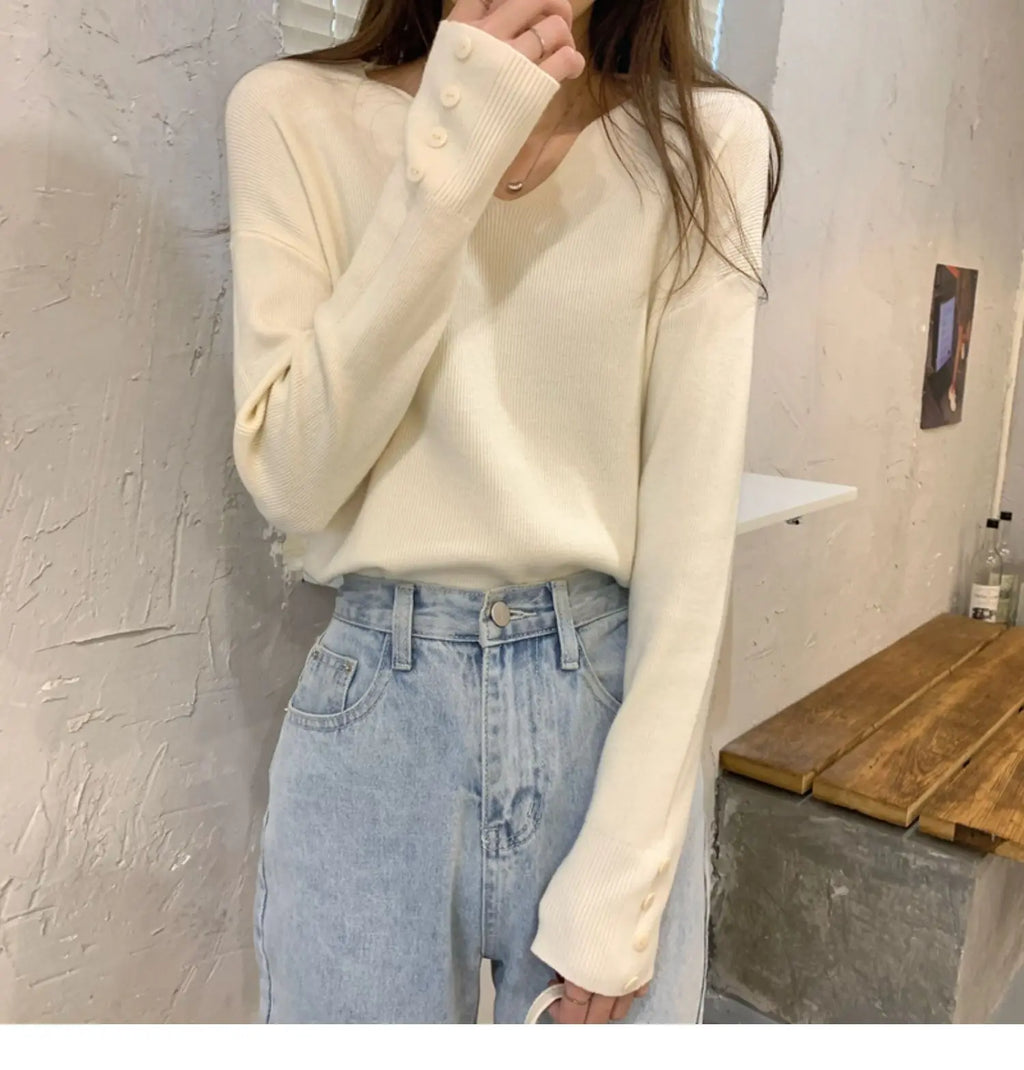 Autumn/Winter V Neck Sweater For Women (FREE SHIPPING)