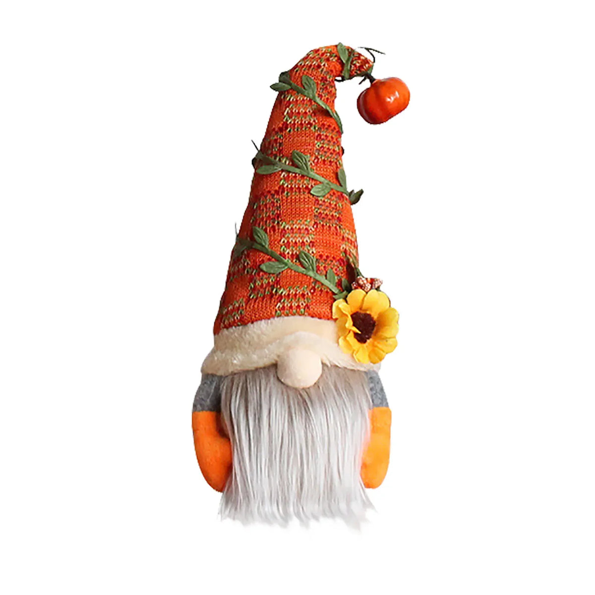 Fall Gnome Pumpkin Maple Sunflower Harvest