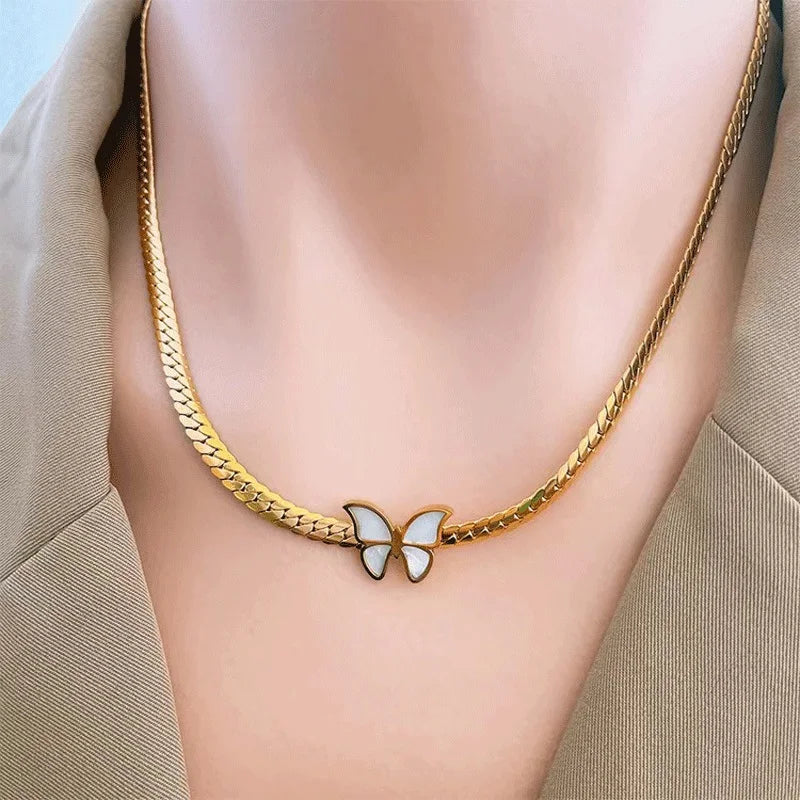 Butterfly Necklace or Bracelet (FREE SHIPPING)