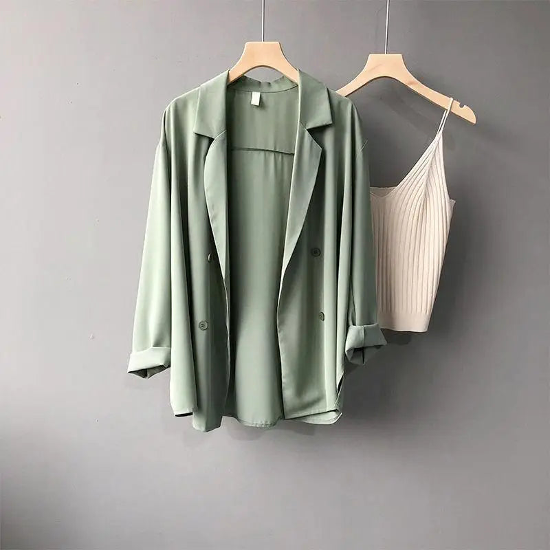 Casual Sunscreen Oversize Blazer For Women (FREE SHIPPING)